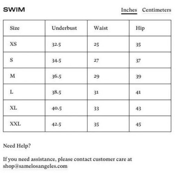 NWOT SAME 90s Rosette Black Cream Swim Bikini Bottoms Women's X-Small XS - Picture 11 of 11